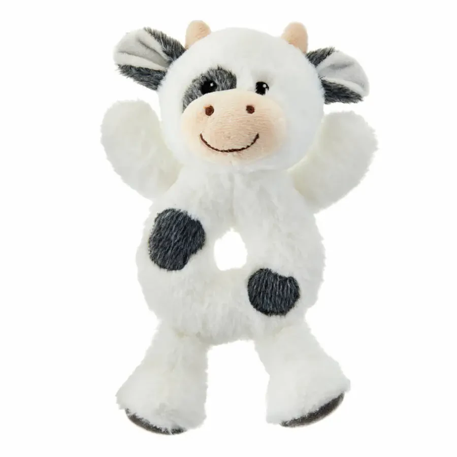 Spark Create Imagine Plush Cow Rattle, 0+ - 1