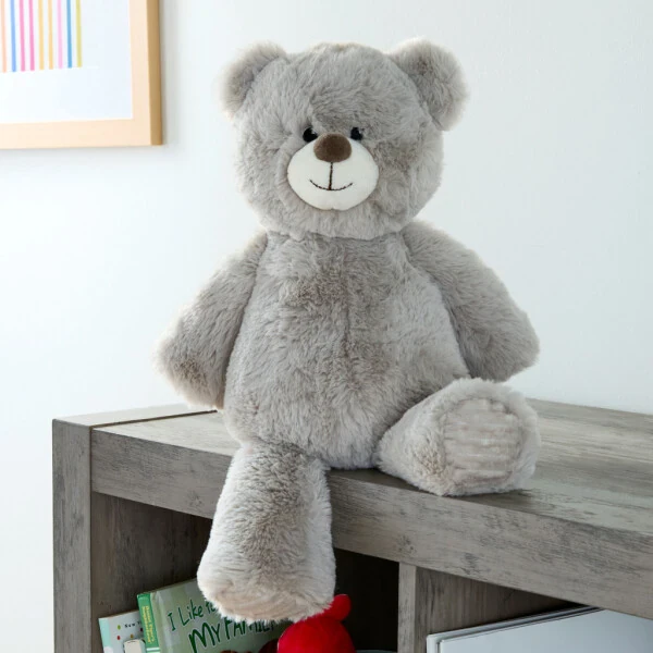 Spark Create Imagine Soft Bear Plush with Beans, 17 in, 0+ - Modazone (1)