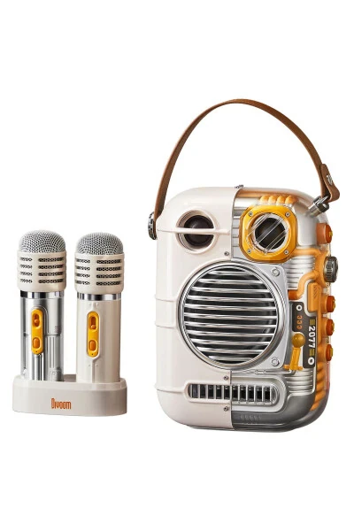 Spark Pro 80w Bluetooth Speaker with Dual Karaoke Microphone - DIVOOM