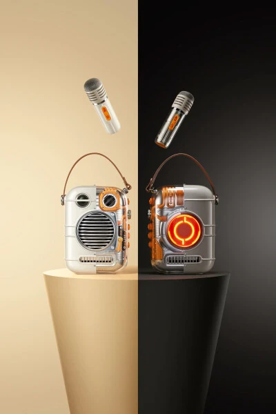 Spark Pro 80w Bluetooth Speaker with Dual Karaoke Microphone - 7