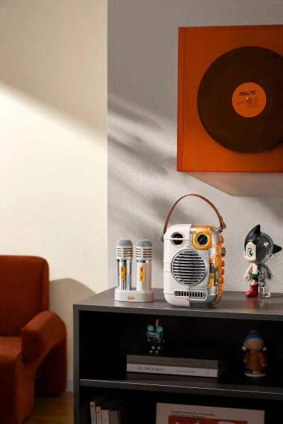 Spark Pro Çift Karaoke Mikrofonli 80w Bluetooth karnayka - 6