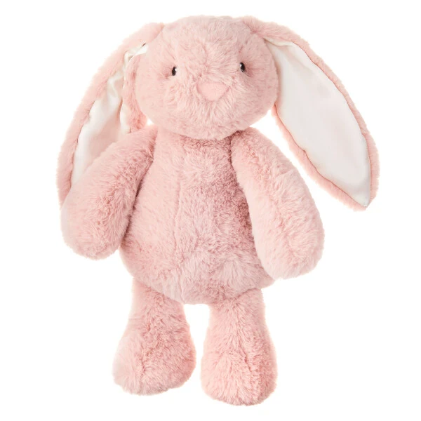 Spark Create Imagine Soft Bunny Plush, Pink for all ages- - 1
