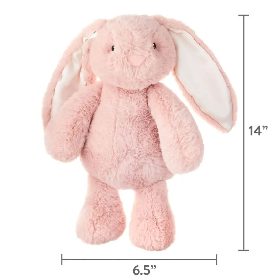 Spark Create Imagine Soft Bunny Plush, Pink for all ages- - 4