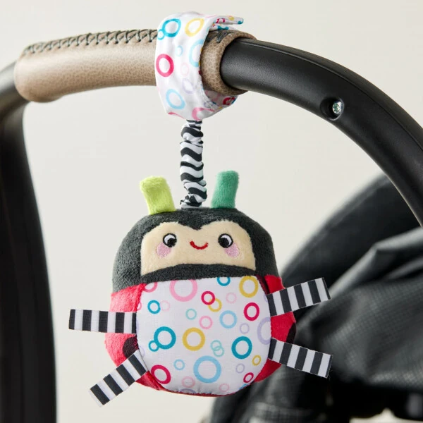 Spark.Create.Imagine. Travel Chime, Red Ladybug, Ages 0 Months+ - 1