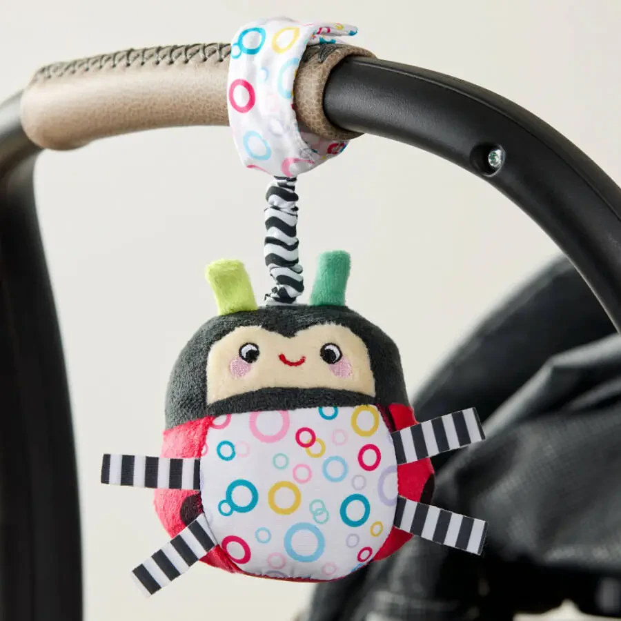 Spark.Create.Imagine. Travel Chime, Red Ladybug, Ages 0 Months+ - 1