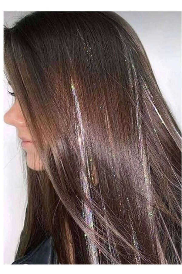 Sparkling Highlight Side Weft Hairpiece 50 cm - 1