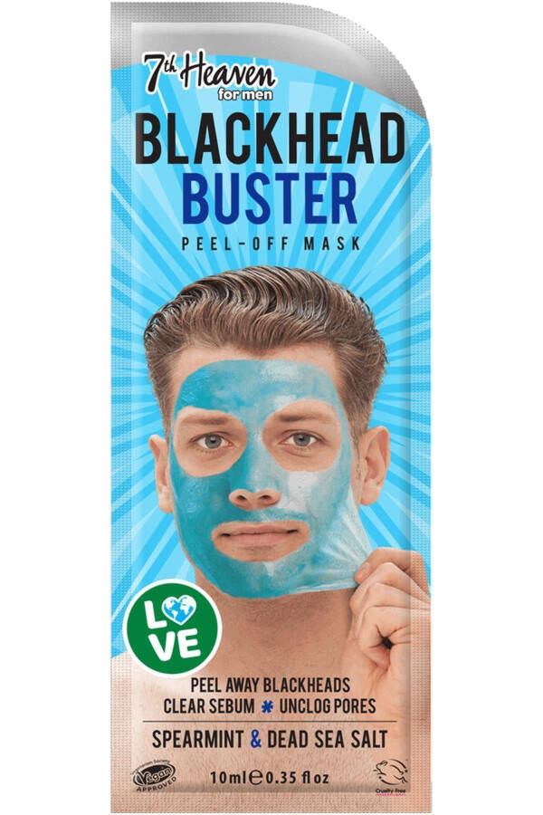 Spearmint Deep Pore Cleansing Peel-Off Mask for Men 10g - 1