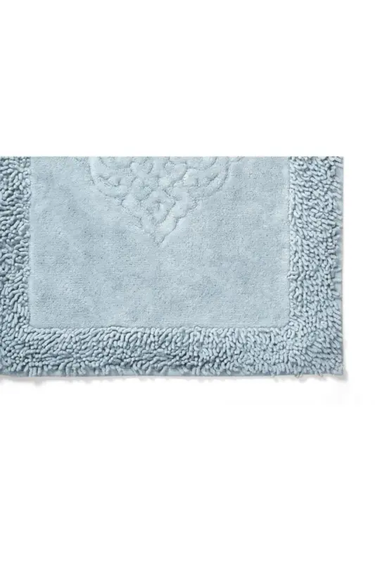 Special 2-Piece Ottoman Pattern Cotton Toilet Seat Set Gray-Gray - 3