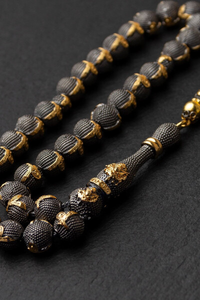 Special design, high quality silver prayer beads for men. - 3