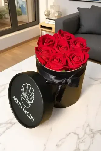 Special Gift Rose Box Red Gift Flower Birthday Friend Husband Daughter Anniversary Lover - 3