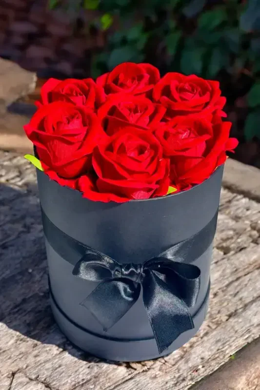 Special Gift Rose Box Red Gift Flower Birthday Friend Husband Daughter Anniversary Lover - 5