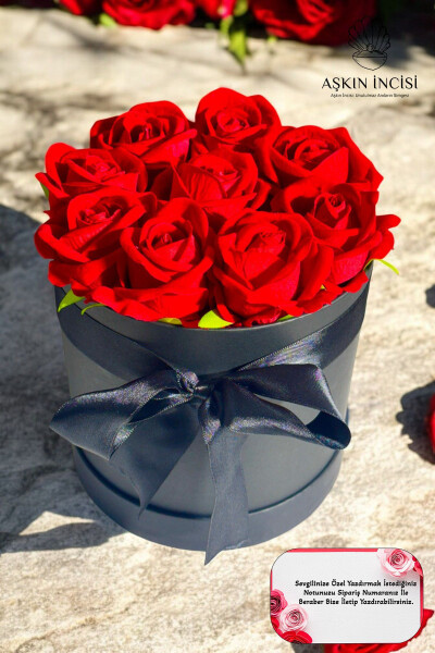 Special Gift Rose Box Red Gift Flower Birthday Gift for Friend Spouse Daughter Anniversary Lover - 4