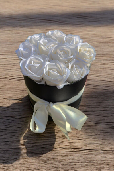 Special Gift Rose Box White Gift Flower Birthday Friend Spouse Girl Anniversary Lover - 16