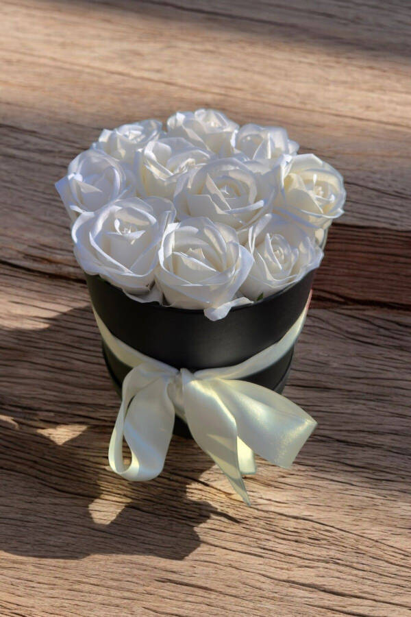 Special Gift Rose Box White Gift Flower Birthday Friend Spouse Girl Anniversary Lover - 17