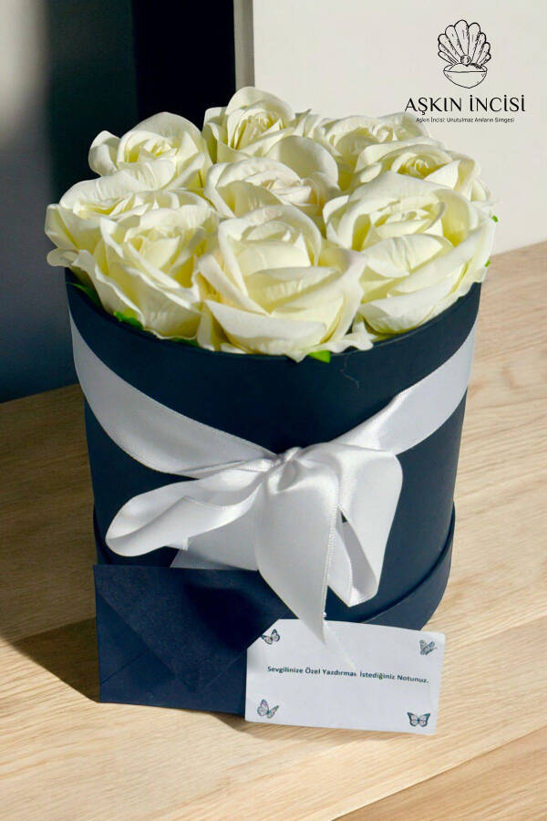 Special Gift Rose Box White Gift Flower Birthday Friend Spouse Girl Anniversary Lover - 5