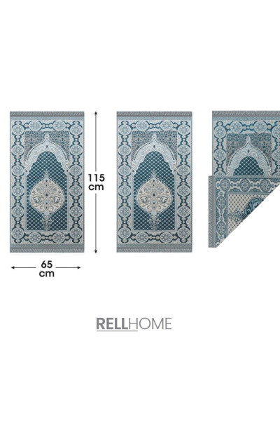 Special prayer rug set for Hajj and Umrah pilgrimages. 5 pieces. - 5