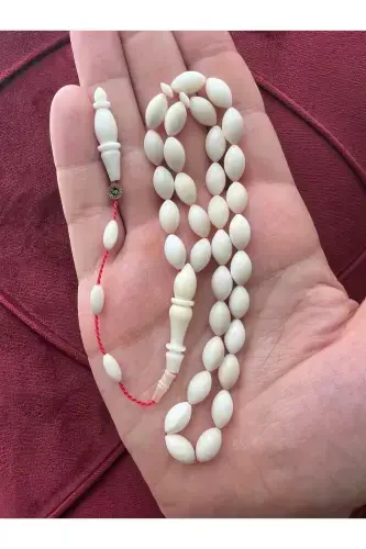 Специальная письменная, специальная коробочка Narçıl Tasbih, мастерская подпись, мужской подарок с сертификатом, именной-белый narçıl kırık beyazi - 5