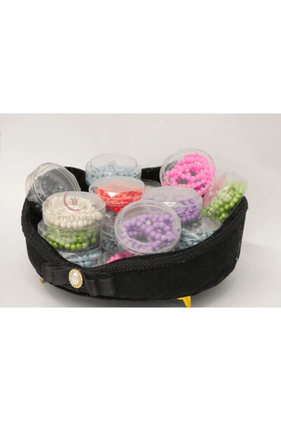 Специальный коробочный красочный набор тасбих с ароматом розы, 10 штук - Modazone