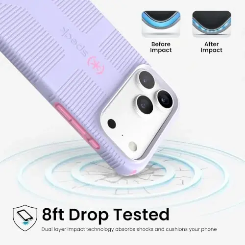 Speck CandyShell Grip with MagSafe for iPhone 18 Pro Max | Lilac - 3