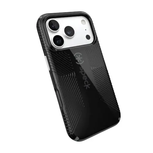 Speck CandyShell Icon Case with MagSafe for iPhone 18 Pro, Black Licorice | 13 Foot Drop Protection, Secure No-Slip Grips, Wireless Charging - 1