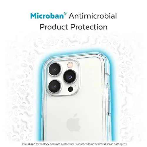 Speck Clear iPhone 14 Pro Case - Drop Protection with Scratch Resistant Dual Layer Slim Phone Case for 6.1 Inch iPhones 14 Pro Cases - Anti-Yellowing & Anti-Fade Case - GemShell - 6