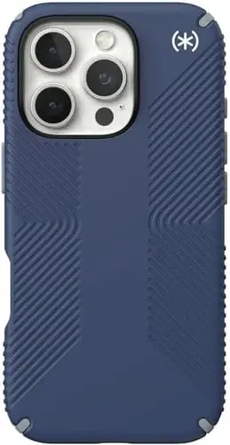 Speck Presidio 2 Grip iPhone 16 Pro Max Case - Slim Phone Case (Costal Blue) - 5
