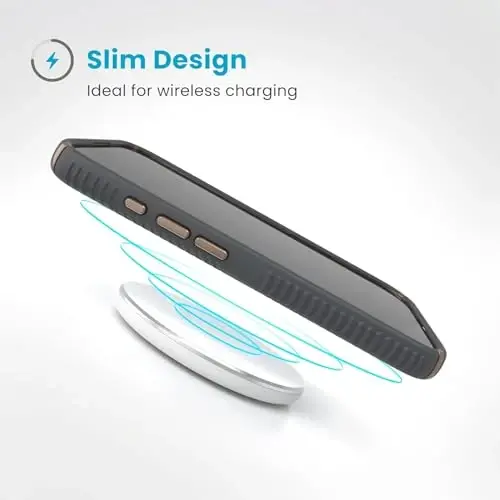 Speck Presidio 2 Grip iPhone 16 Pro Max Case - Slim Phone Case (Grey) - 4