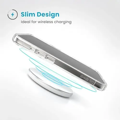 Speck Presidio Perfect Clear iPhone 16 Pro Case - Slim Phone Case - 3