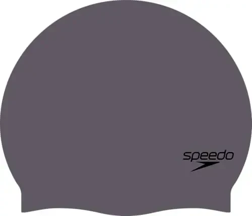 Speedo Elastomeric Solid Silicone Swim Cap - SPEEDO
