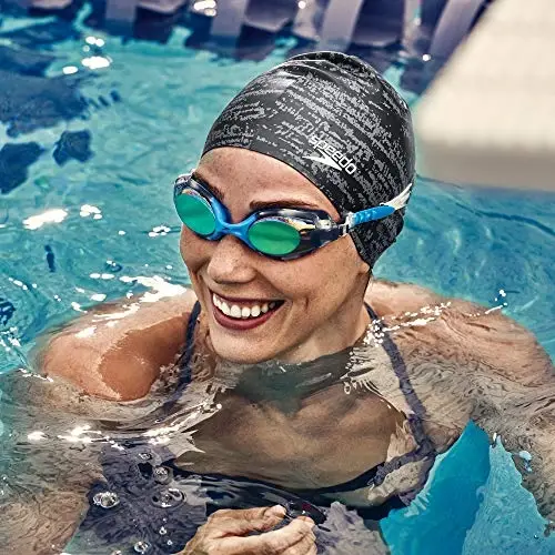 Speedo Elastomeric Solid Silicone Swim Cap - 1