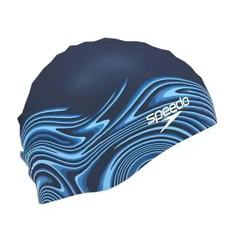 Speedo Elastomeric Solid Silicone Swim Cap - SPEEDO (1)