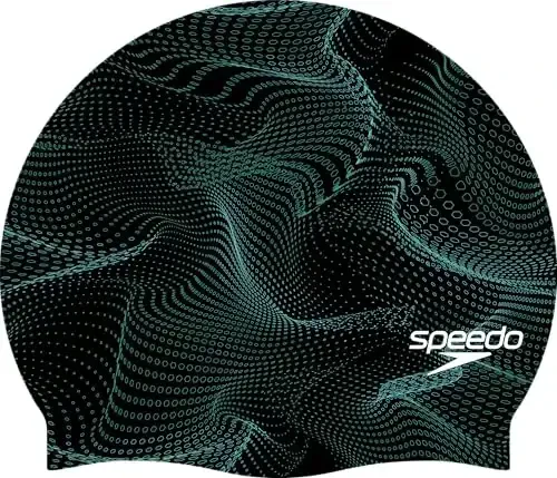 Speedo Elastomeric Solid Silicone Swim Cap - SPEEDO