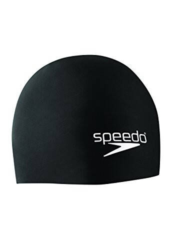 Speedo Unisex-Adult Swim Cap Silicone Elastomeric - 1