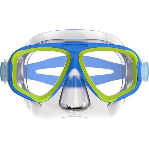 Speedo Unisex-child Swim Snorkel Dive Mask Anti-Fog with Nose Cover Adventure Series - 2