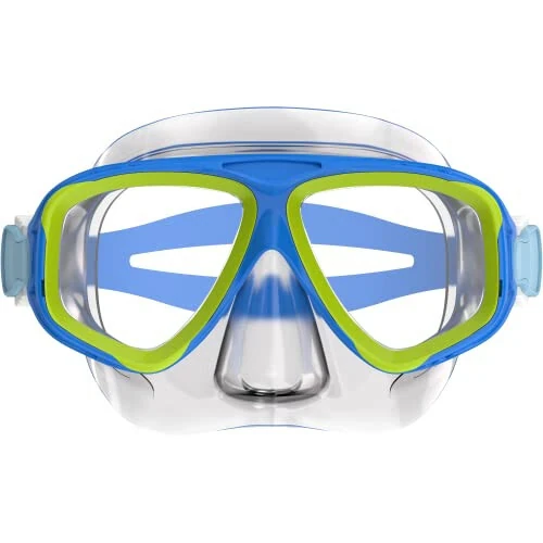 Speedo Unisex-child Swim Snorkel Dive Mask Anti-Fog with Nose Cover Adventure Series - Speedo (1)