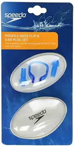 Speedo Unisex Ear Plugs for Swimming Waterproof Reusable Training - 1