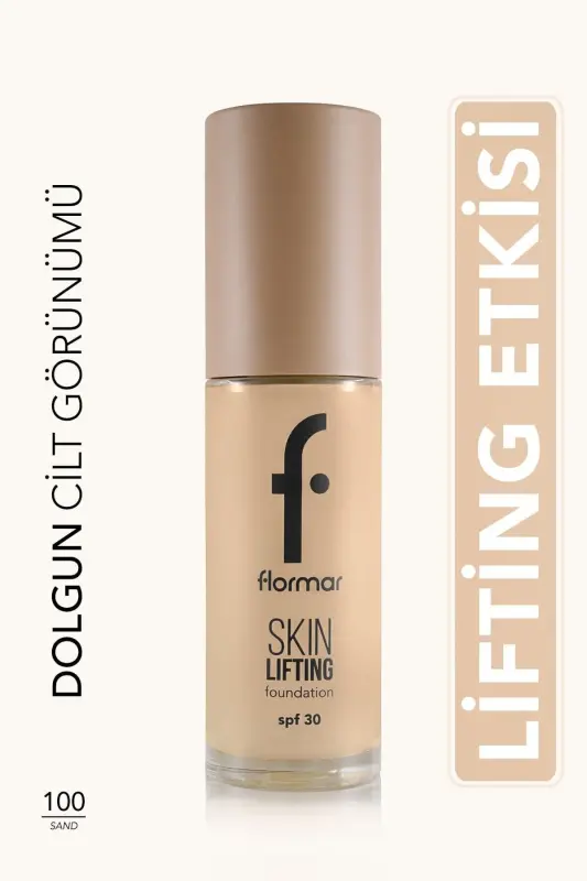 Spf30 Firming Foundation (NEUTRAL UNDERTONE) - Skin Lifting Fdt. - 100 Sand - 8682536059718-100 SAND - 1