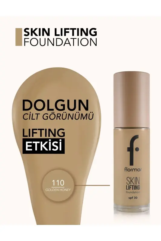 Spf30 Firming Foundation (WARM UNDERTONE) - Skin Lifting Fdt. - 110 Golden Honey - 8682536059732-110 GOLDEN HONEY - 4