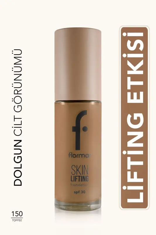SPF30 Firming Foundation (WARM UNDERTONE) - Skin Lifting Fdt. - 150 Toffee - 8682536059817-150 TOFFEE - 1