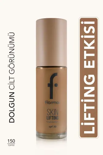 Spf30 Qattiqlashtiruvchi tonal krem (ISSIG' OLTIN TON) - Teri ko'taruvchi Fdt. - 150 Toffee - 8682536059817-150 TOFFEE 