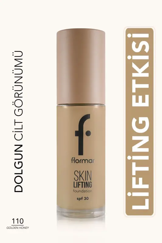 Spf30 Sıkılaştırıcı Fondöten (SICAK ALT TON) - Skin Lifting Fdt. - 110 Golden Honey - 8682536059732 - 110 GOLDEN HONEY - 1
