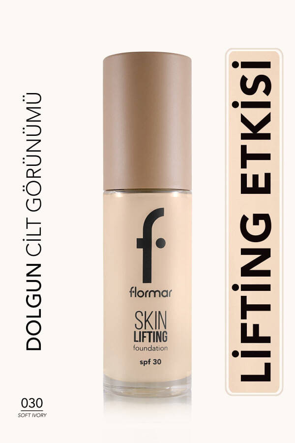 Spf30 Sıkılaştırıcı Fondöten (SICAK ALT TON) - Skin Lifting Fdt. - 030 Soft Ivory - 8682536059572 - 5