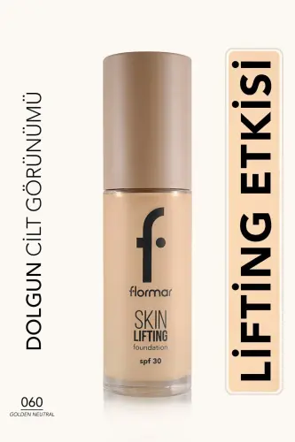 Spf30 Sıkılaştırıcı Fondöten (SICAK ALT TON) - Skin Lifting Fdt. - 060 Golden Neutral-8682536059633 - 060 GOLDEN NEUTRAL - 1