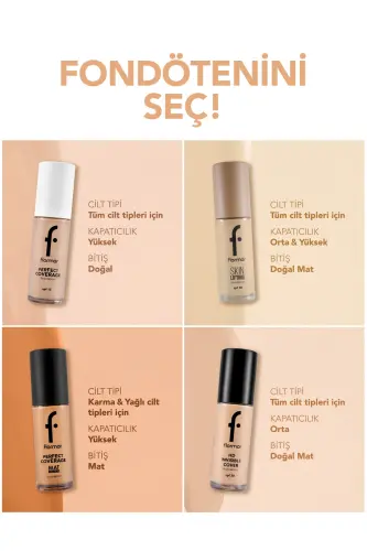 Spf30 Укрепляющий Тональный Крем (ТЕПЛЫЙ ПОДТОН) - Skin Lifting Fdt. - 160 Dark Caramel - 8682536059831-160 DARK CARAMEL - 4