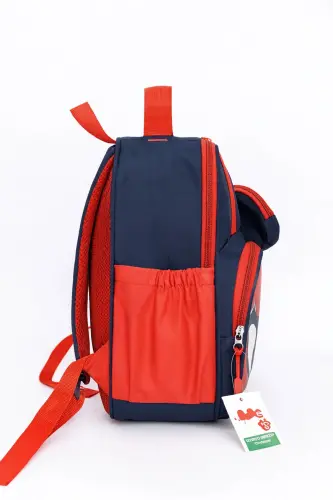 Spider Erkek Çocuk Anaokulu Çantası | Hafif Su Geçirmez Mini Okul Çantası-Kırmızı - WADDELL (1)