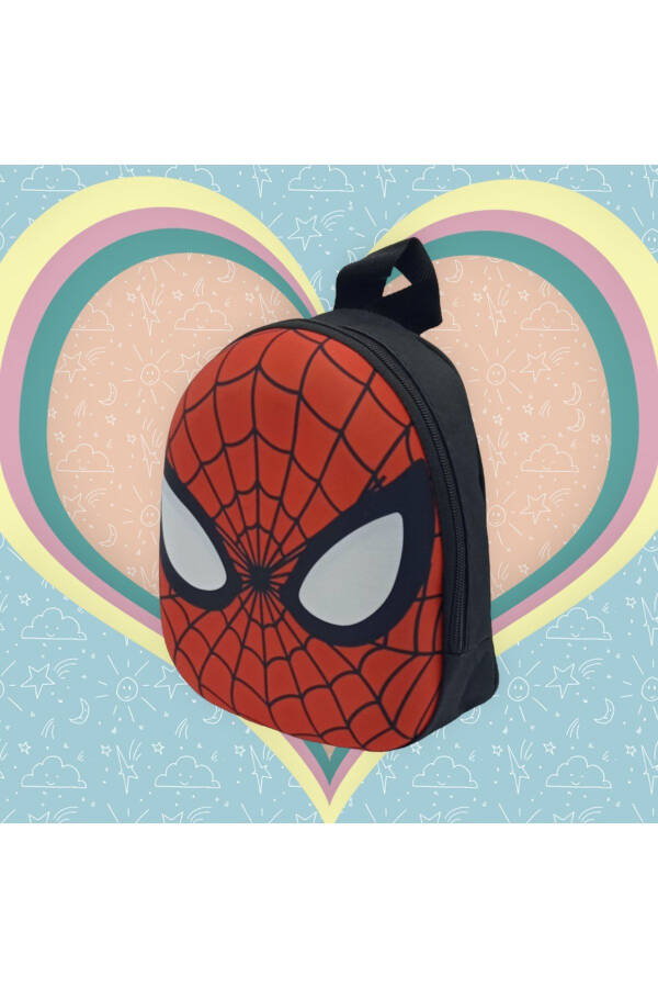 Spider-Man Character 3-6 Years Old Kindergarten And Daily Backpack For Boys Made of Eva Fabric - 2