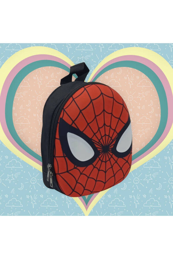 Spider-Man Character 3-6 Years Old Kindergarten And Daily Backpack For Boys Made of Eva Fabric - 7