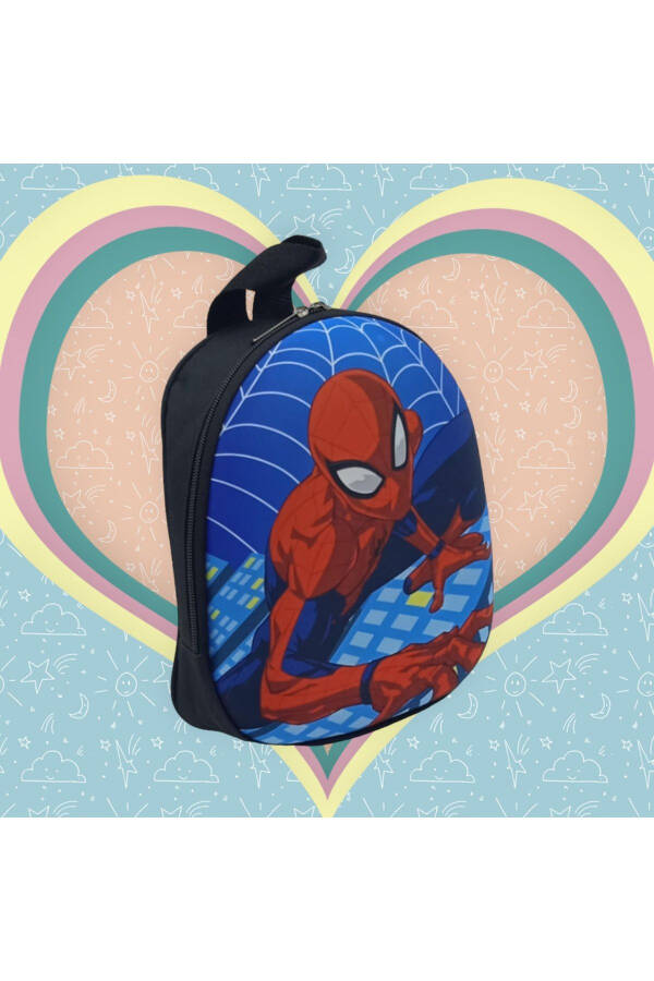 Spider-Man Character Boys 3-6 Years Old Kindergarten And Everyday Backpack Made Of Eva Fabric - 7