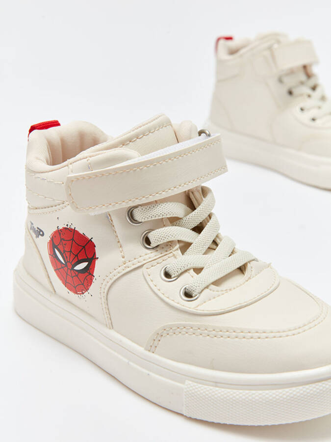 Spiderman Printed Baby Boy Ankle-High Sneakers - 6