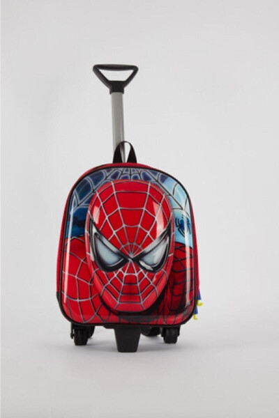 Spiderman Pull-Along Preschool Backpack (See Dimensions) - 1